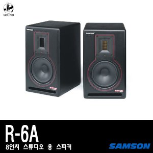 [SAMSON] R-6A (샘슨/모니터/스피커/스튜디오/레코딩)