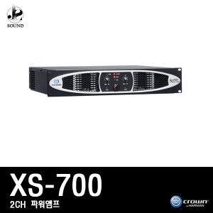 [CROWN] XS700 (크라운/파워앰프/믹싱콘솔/스피커)