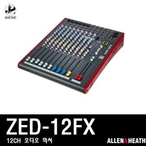 [ALLEN&amp;HEATH] ZED-12FX (알렌헤스/오디오믹서/콘솔)