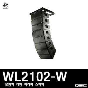 [QSC] WL2102-W (큐에스씨/행사용/스피커/매장/업소)