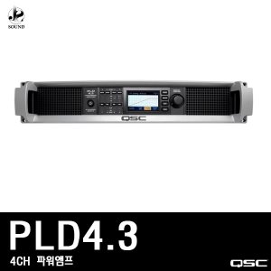 [QSC] PLD4.3 (큐에스씨/행사/파워앰프/매장/업소)