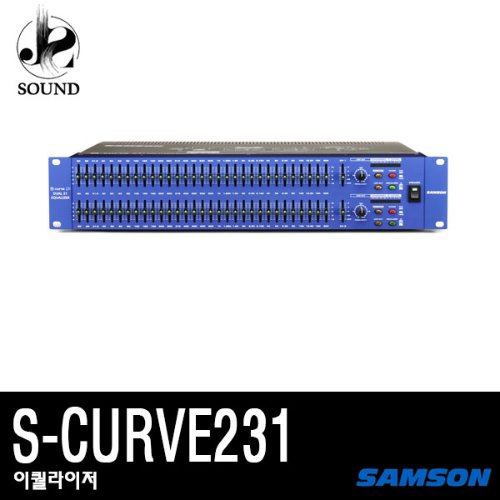 [SAMSON] S-Curve231 (샘슨/이퀄라이저/마이크/EQ)
