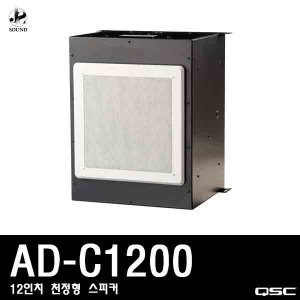 [QSC] AD-C1200 (큐에스씨/행사용/스피커/매장/업소용)