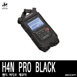 [ZOOM] H4N PRO BLACK (줌/마이크/레코더/방송/녹음용)
